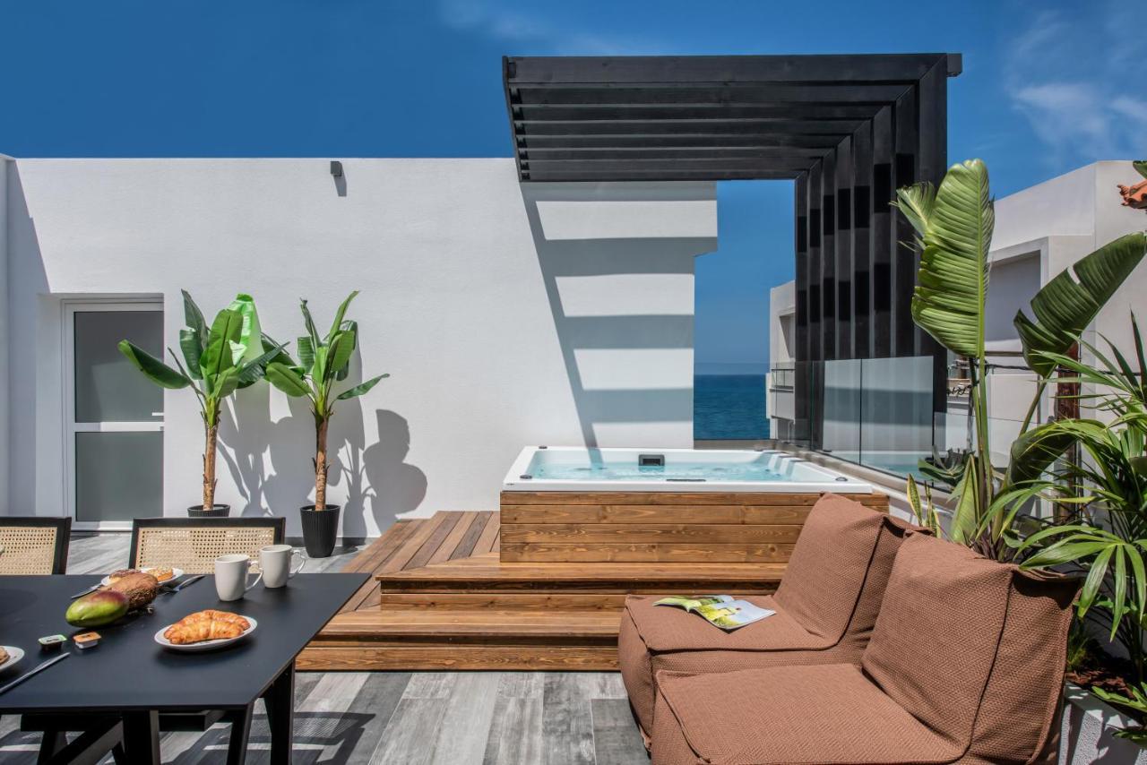 Maison Aqua Suite With Private Mini Pool Jacuzzi Hersónissos Extérieur photo