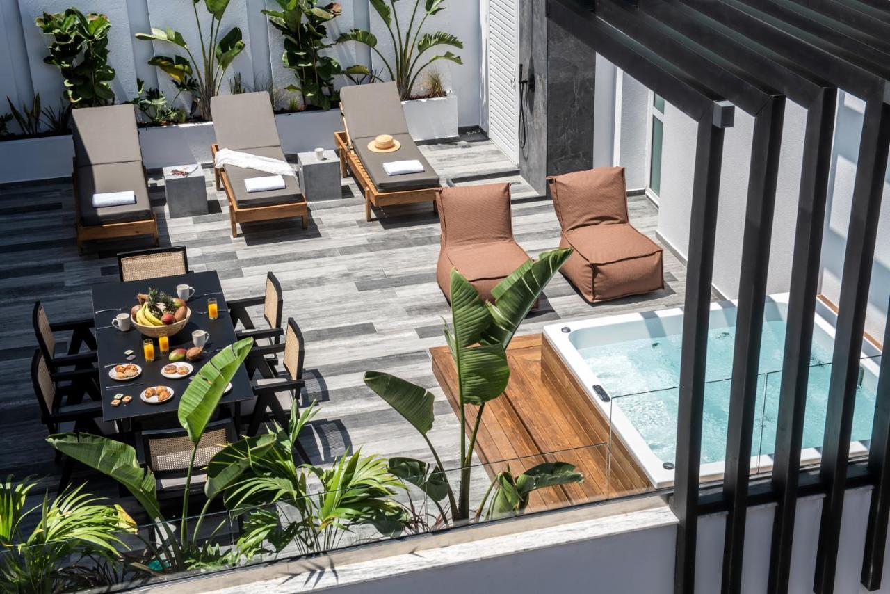 Maison Aqua Suite With Private Mini Pool Jacuzzi Hersónissos Extérieur photo